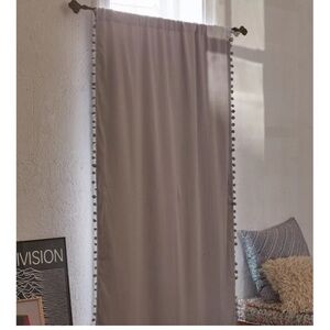 Urban Outfitters Gray Blackout Curtains set of 2